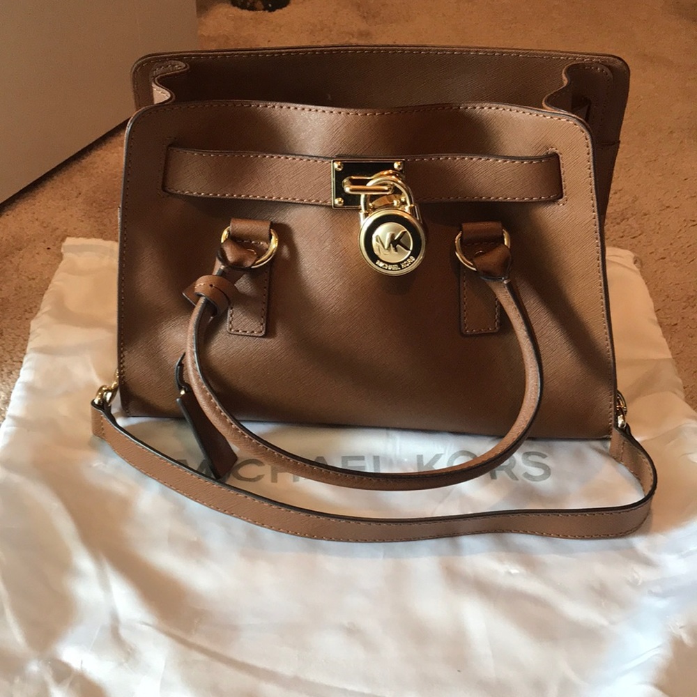 Michael Kors Hamilton Lock Bag